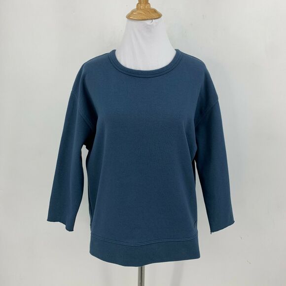 Nike Dri Fit Versa Training Top XS Extra Small Open Back Mid Sleeves Shirt *Read - Picture 2 of 11